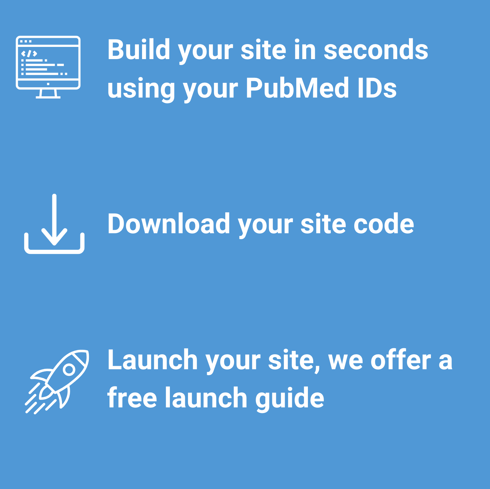 PubFolio, build a personal portfolio website for your publications.